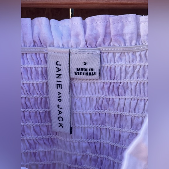 Janie and Jack The Emily Floral Smocked Sundress - Picture 8 of 12